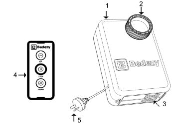 Bedezy Pump & Cordless Remote Kit