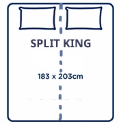 Split King Bedezy - Mattress Lifter